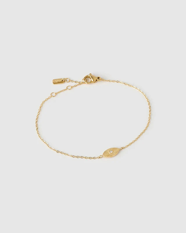 Arms of Eve - 'Evil Eye Bracelet' -  Gold