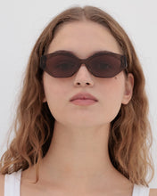 Lu Goldie - Eliana Sunglasses - Espresso