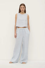 Assembly Label 'Estelle Linen Top' - Cloud