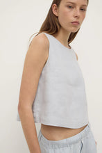 Assembly Label 'Estelle Linen Top' - Cloud