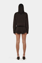 Ownley 'Gina Bomber Jacket' - Rum Raisin