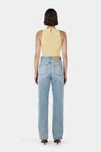 Ownley 'Halsey Mesh Top' - Lemon
