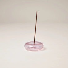 Gentle Habits Glass Vessel Incense Holder - Pink