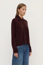 Knit Cardigan Dark Merlot