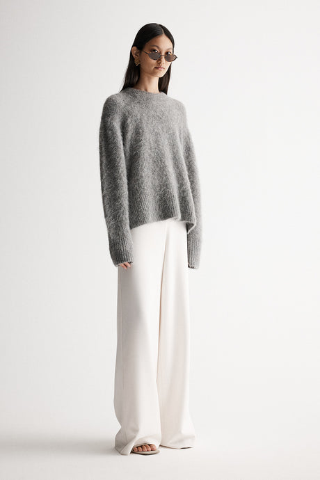 Elka Collective 'Tallulah Knit Jumper' - Grey Marle