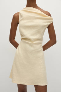 Faithfull The Brand 'Suis Mini Dress' - Butter