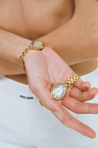 Porter Baby Link Watch - Gold