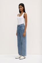 Assembly Label 'Robyn Scoop Neck Rib Tank' - White