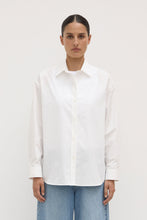 Assembly Label 'Marigold Poplin Long Sleeve Shirt' - White