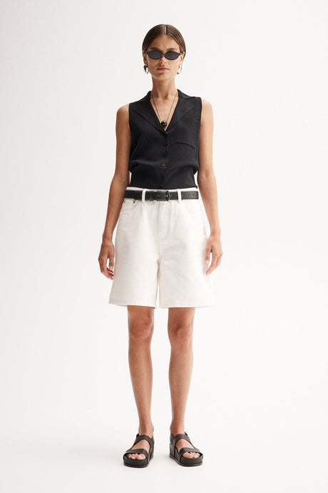 Sinclair Knit Vest - Black