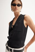 Sinclair Knit Vest - Black