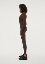PE.Nation 'Free Play 2.0 LS Rib Tee' - Chestnut