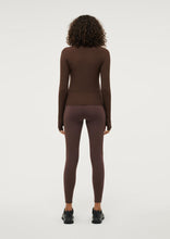 PE.Nation 'Free Play 2.0 LS Rib Tee' - Chestnut