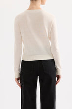 Louie Linen Blend Cardigan - Salt