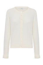 Louie Linen Blend Cardigan - Salt