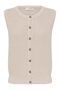 Frazer Knit Tank - Buff