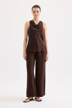 Raven Cupro Top - Raisin