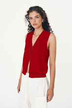 Rowie 'Goldie Knit Vest' - Candy Red