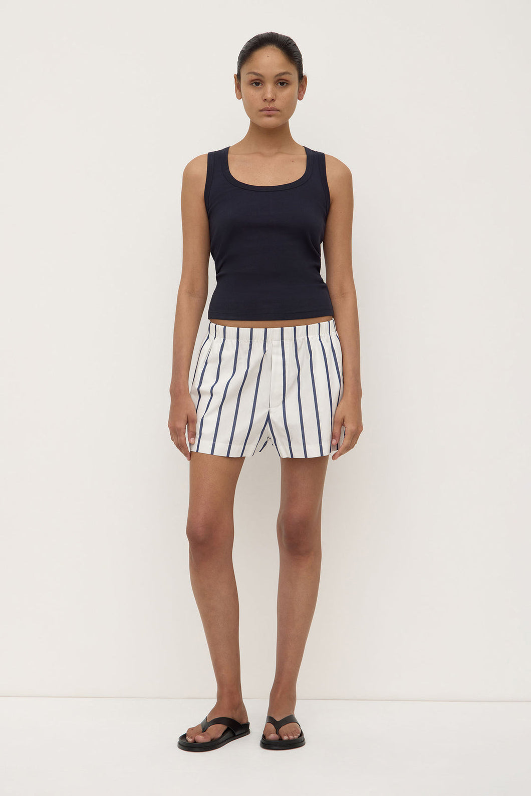 Assembly Label ' Robyn Tank' -  True Navy