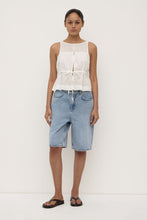 Assembly Label ' Suzie Top' -  White