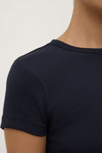 Assembly Label 'Linley  Rib Tee' -  True Navy