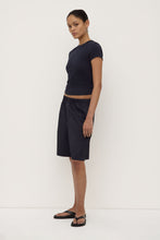 Assembly Label 'Linley  Rib Tee' -  True Navy