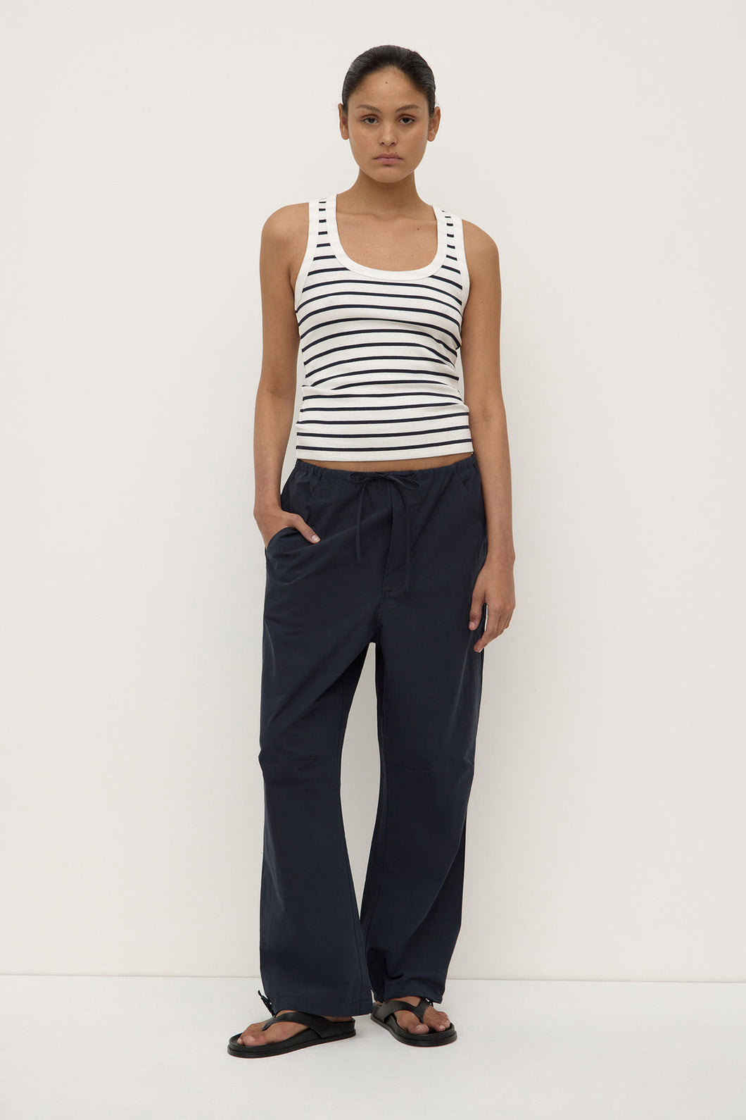 Assembly Label 'Rooney Poplin Pant' - True Navy