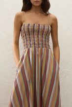 Faithfull The Brand 'Anniken Maxi Dress' -  Agua Stripe Mustard