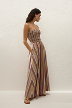 Faithfull The Brand 'Anniken Maxi Dress' -  Agua Stripe Mustard