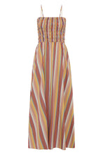 Faithfull The Brand 'Anniken Maxi Dress' -  Agua Stripe Mustard