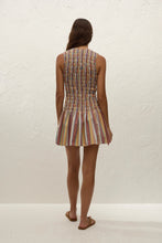 Faithfull The Brand 'Palomar Mini Dress' -  Agua Stripe Mustard