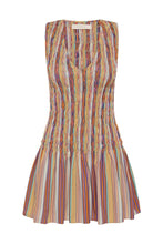 Faithfull The Brand 'Palomar Mini Dress' -  Agua Stripe Mustard