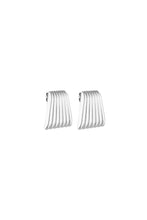 Porter - Baby Caterpillar Earrings - Silver