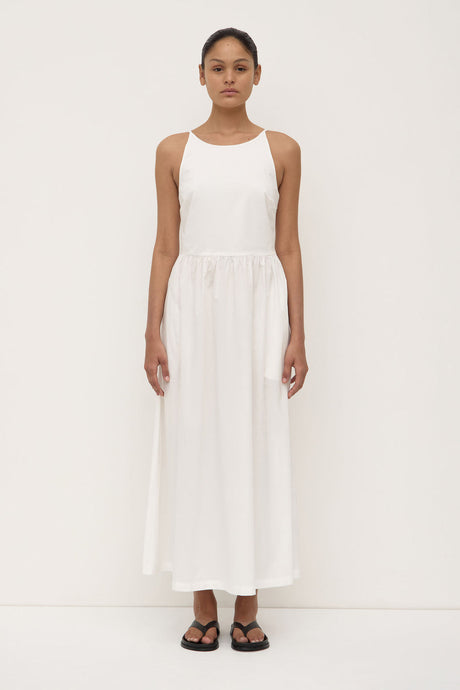 Posie Midi Dress - White