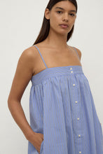 Erina Maxi Dress - Blue / White Stripe