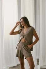 Once Again Knit Vest - Olive