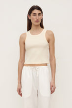 Lulu Cropped Tank - Butter