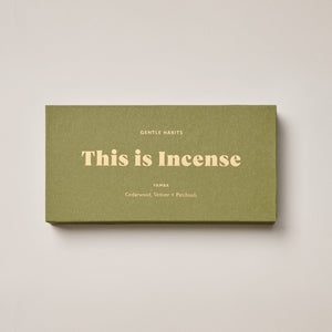 Gentle Habits This is Incense - Yamba