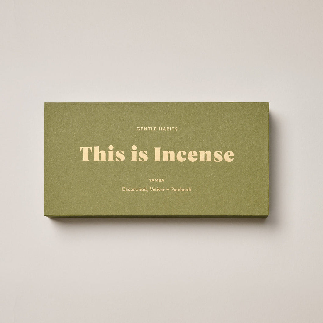 Gentle Habits This is Incense - Yamba