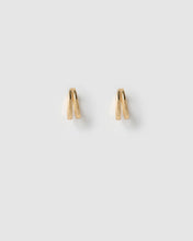 Jean Gold Huggie Earrings - Mini