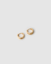 Jean Gold Huggie Earrings - Mini