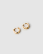 Jean Gold Huggie Earrings - Mini