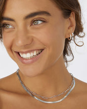 Jean Silver Huggie Earrings - Mini
