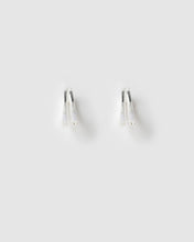 Jean Silver Huggie Earrings - Mini