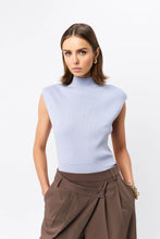 Mossman 'Quiet Force Top'  - Sky Blue