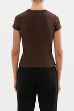 Organic Baby Tee - Chocolate