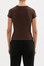 Organic Baby Tee - Chocolate