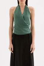 Leon Cupro Top - Emerald