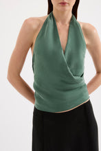 Leon Cupro Top - Emerald