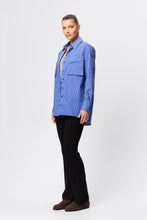 Tudor Shirt - Blue Stripe